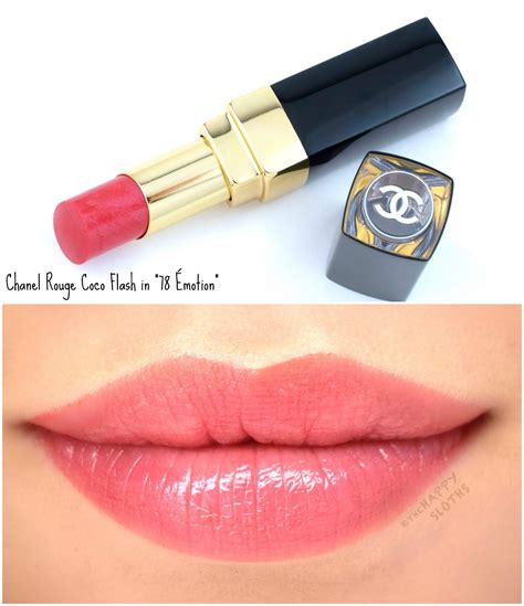 chanel rouge coco flash 78 emotion|chanel rouge coco flash enthusiasm.